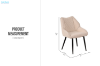 Picture of LUMO Dining Chair (Beige)