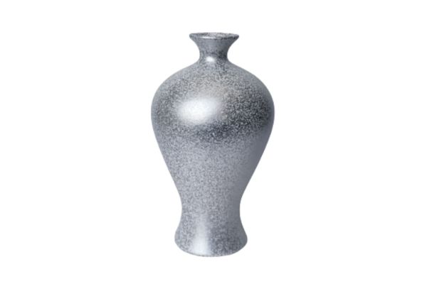 Picture of 352-010 Silver Speckle Vase (15.5x27.5CM)