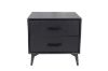 Picture of  NORDICA 2-Drawer Bedside Table (Dark)