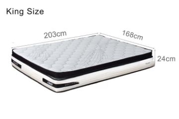 Picture of [FLOOR MODEL CLEARANCE] PROVINCE MEDIUM Gel-Latex Pocket Spring Mattress - King