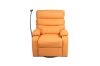 Picture of [FLOOR MODEL CLEARANCE] OLIVIO 360° Swivel Manual Recliner Lounge Chair With Mobile Holder (Orange)