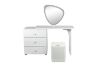 Picture of AURELIA 3-Drawer Extension Dressing Table with LED Mirror and Makeup Stool Set