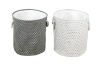 Picture of 390-007/008 Round Storage Basket (Grey/Light Grey)