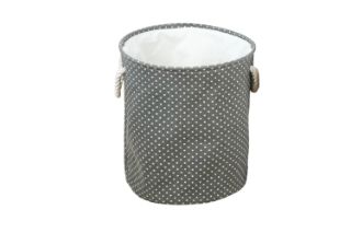 Picture of 390-007 Round Storage Basket (Grey)
