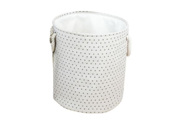 Picture of 390-008 Round Storage Basket (Light Grey)