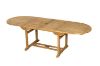 Picture of  [FLOOR MODEL CLEARANCE] BALI Solid Teak Wood 1.6M-2.4M Extendable Outdoor Oval Table