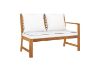 Picture of [FLOOR MODEL CLEARANCE] WATFORD Solid Acacia Wood Outdoor Lounge Corner Sofa Set