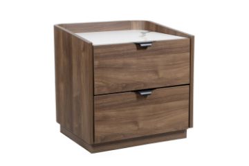 Picture of MERRINA 2-Drawer Bedside Table with Sintered Stone Top