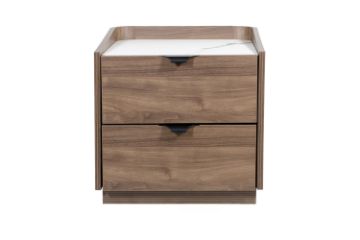 Picture of MERRINA 2-Drawer Bedside Table with Sintered Stone Top