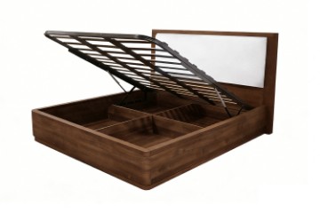 Picture of MERRINA Bed Frame with Gas Lift Storage - Queen Size