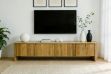 Picture of LINTON 210 4-Door Australian Marri Hardwood TV Unit