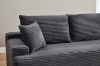 Picture of ASHFORD Fabric Sectional Compressed Sofa (Grey)