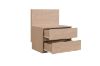 Picture of YUKI 2-Drawer Bedside Table with Headboard