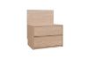 Picture of YUKI 2-Drawer Bedside Table with Headboard