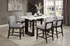 Picture of EDWYN 7PC 173 Marble Top Dining Table Dining Set