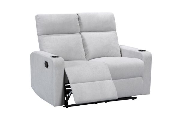 Picture of  [FLOOR MODEL CLEARANCE] KIMMO 2-Seater Manual Reclining Sofa with Cup Holders