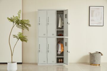 Picture of  [FLOOR MODEL CLEARANCE]  SPARK 6 Doors Metal Locker