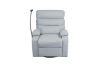 Picture of  [FLOOR MODEL CLEARANCE] OLIVIO 360° Swivel Manual Recliner Lounge Chair With Mobile Holder (Grey) 