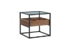 Picture of  [FLOOR MODEL CLEARANCE] GLACIER  50 Tempered Glass Top Side Table
