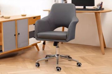 Picture of   [FLOOR MODEL CLEARANCE]  REKO Height Adjustable Office Chair (Grey)