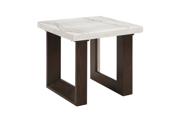 Picture of EDWYN Marble Top Side Table