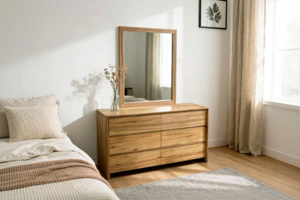 Picture of BRITTON 6-Drawer Dresser with Mirror