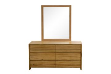 Picture of BRITTON 6-Drawer Dresser with Mirror