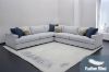Picture of   [FLOOR MODEL CLEARANCE] GOODWIN Feather Filled Sectional Sofa - Dust, Water & Oil resistant (Light Grey)
