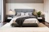 Picture of KIANA Air Leather Bed Frame with Integrated Touch LED Light - Queen Size