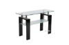 Picture of [FLOOR MODEL CLEARANCE] HORIZON Glass Console Table (Black)