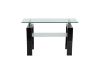 Picture of [FLOOR MODEL CLEARANCE] HORIZON Glass Console Table (Black)