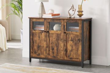 Picture of [FLOOR MODEL CLEARANCE]EEVAN 3 Door Storage Sideboard 