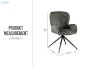 Picture of [FLOOR MODEL CLEARANCE] Copy of DUMBO 360° Swivel Dining Chair (Green) 