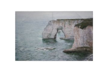 Picture of 367-006 Hand-Finished Decorative Wall Art (120×80cm) - The Manneporte (Etretat) (1883) by Claude Monet