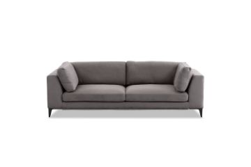 Picture of [FLOOR MODEL CLEARANCE]  AMELIE 3 Seater  Fabric Sofa (Dark Grey)