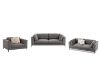 Picture of [FLOOR MODEL CLEARANCE]  AMELIE 3 Seater  Fabric Sofa (Dark Grey)