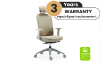 Picture of [FLOOR MODEL CLEARANCE] SULLIVAN Ergonomic Office Chair (Yellow-Greyish White) 