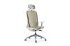 Picture of [FLOOR MODEL CLEARANCE] SULLIVAN Ergonomic Office Chair (Yellow-Greyish White) 