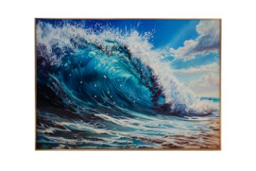 Picture of 357-002 Decorative Wall Art with Golden Frame (80×60cm) 