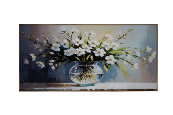 Picture of 357-010 Decorative Wall Art with Golden Frame (120x60cm)