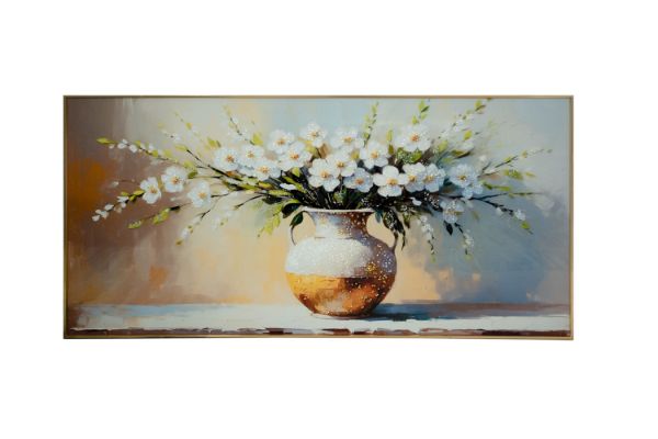 Picture of 357-011 Decorative Wall Art with Golden Frame (120x60cm)