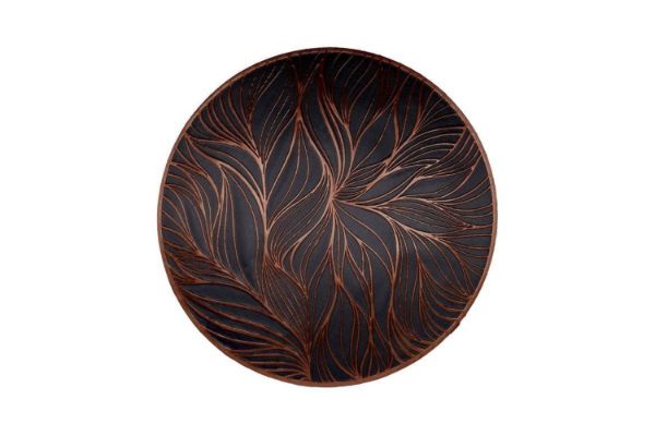 Picture of 371-005 Brown Seaweeds Placemat 38CM (Black)