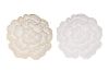 Picture of 371-030/031 Rose Placemat in Golden/Silver
