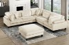 Picture of VIANNA Corduroy Sectional Modular Sofa Range (Beige)