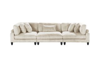 Picture of VIANNA Sectional Modular Sofa Range (Beige) - 3PC Big Combo Set
