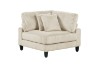 Picture of VIANNA Corduroy Sectional Modular Sofa Range (Beige) - 3PC Big Combo Set