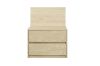Picture of YUKI 2-Drawer Bedside Table with Back Panel