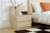 Picture of YUKI 2-Drawer Bedside Table with Back Panel
