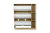 Picture of YORU 100 1-Door 3-Drawer Shoe Cabinet  (Oak & White)