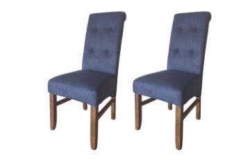 Picture of ROLFIN Dining Chair (Dark Blue) 